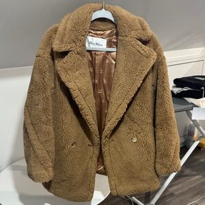 Camel Teddy Coat